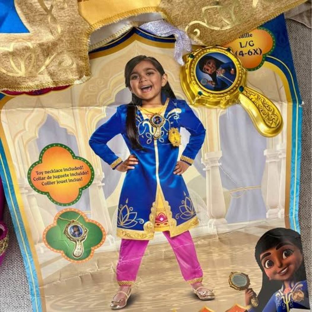 Disney Mira Royal Detective Costume Girls 4-6X Halloween Princess Dress Up